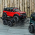 1/18 TRX4M K10 F150, 543g/each INJORA RC Trailer for Hauling Behind Car - Metal Hitch Mount Trailer for RC Crawler