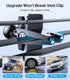 Coolpow Charger15W 17 16 15 14 13 for MagSafe Car Mount Top ChargerMagnetic Wireless Car Charger for iPhone Magsafe Car