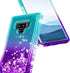 Case for Samsung Galaxy Note 9 with Screen Protector, Flexible TPU Film, Ring Holder/Wrist Strap, Sparkle Glitter