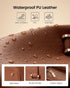 LOVEVOOK Laptop Tote Bag for Women, Work Tote Gift with Zipper, Leather Laptop Bag with Computer Compartment