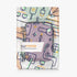kwmobile 6" Fabric Protective Cover Compatible with eReader Cover - Fabric Cover for e-Reader with Zip - Lavender