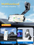 Phone Holder Mount for Car with Strong Suction, Hands-Free Universal Cell Phone Mounts for Dashboard/Windshield