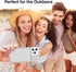 ZENEE Battery Case for iPhone 13/13 Pro/14/14 Pro, 7000mAh Portable Extended Charger Cover (6.1 inch) - Gray