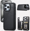 Wallet Case Compatible with iPhone 15 Pro Max (6.7"), Slim Protective Case with Card Holder and Screen Protective