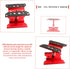 HOPLEX 360 1/16 1/18 1/24 RC Car Work Stand, Rotating Repair Tool Holder for Scale Remote Control Trucks, Crawlers