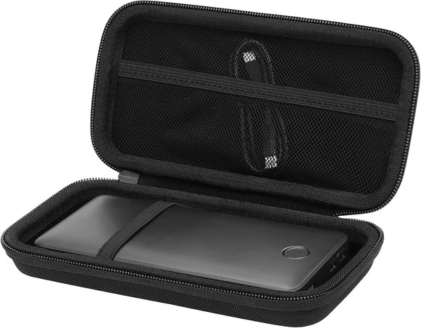 khanka Hard Travel Case for Anker 325/535 Power Bank - Case Only (Black)