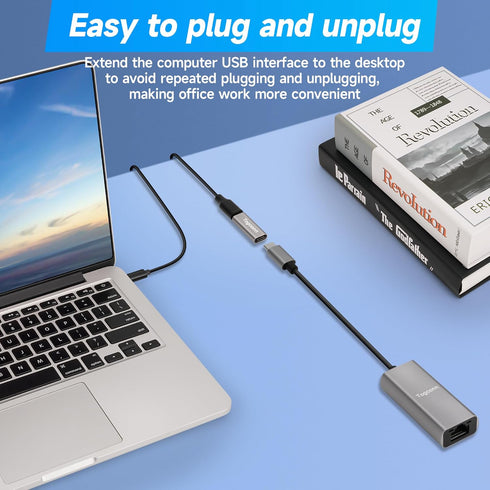 USB C Coupler 4 Pack, USB Type C Female to Female Connector for Fast Charging and Data Transfer Extension
