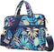 Forest Series Blue Pattern Waterproof Laptop Shoulder Messenger Bag for 15 Inch 15.6 Inch Laptop