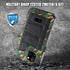 Mitywah Waterproof Case for iPhone 13, Heavy Duty Military Grade Protection with Built-in Screen Protector, 6.1 inch,