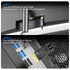 4K 6ft: 2-Pack 4K@30HZ 2K@120HZ 1080P Displayport to HDMI Cable Uni-Directional DP to HDMI Cord HDR - Gold-Plated Male