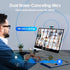 saylas 2K 2K@60FPS 65 Webcam with Lights, HD Webcam for PC, Web cam with Microphone, FOV, Autofocus, Noise