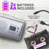 KLIM K8 Cassette Cassette Tape Player Portable - Recorder - NEW Version - AM/FM - Built-in Microphone & Speaker