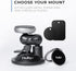 hula+ Magnet Phone Holder - Reusable Stand for Shower Mirror Kitchen Window & Bathroom, Compatible with All Phones
