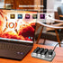 Macro Pad Macro Keyboard Programmable Keypad, Customized 6-Key Mini Mechanical Gaming Keyboard, One Handed Keyboard BT