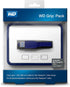WD Grip Pack for My Passport Ultra 2TB with USB 3.0 Cable, Slate (WDBFMT0000NBA-NASN)