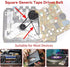 35+ Pack Mix Cassette Rubber Square (40-135mm) Belt for DVD Drive, Xbox 360, Repair Rebuild