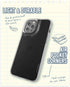 Smartish Slim Case for iPhone 12 Pro Max - Gripmunk, Lightweight Protective Thin Cover (Silk)