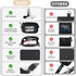 FUVLIFE Clip and Go Strap for Phone with Wallet Crossbody, Cell Phone Lanyard for Women Men, Adjustable Phone Strap