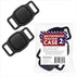 Impresa 2-Pack Waterproof Silicone Dog Collar Tracker Case, Black, Compatible with Eufy & Petloc8 GPS