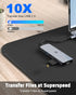 TOTU 6-in-1 4K 5Gbps 3.0, 100w Docking Station, USB-C Hub Enabling Stunning HDMI Displays, Ultra-Fast File Transfers