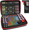 LINKOceans Battery Organizer with BT-168 Tester,EVA Battery Storage Case for 210+ AA AAA