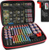 LINKOceans Battery Organizer with BT-168 Tester,EVA Battery Storage Case for 210+ AA AAA