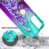 NZND Designed for Galaxy A15 Case, Samsung A15 4G/A15 5G Phone Case, Glitter Floating Liquid Waterfall Cute Case,