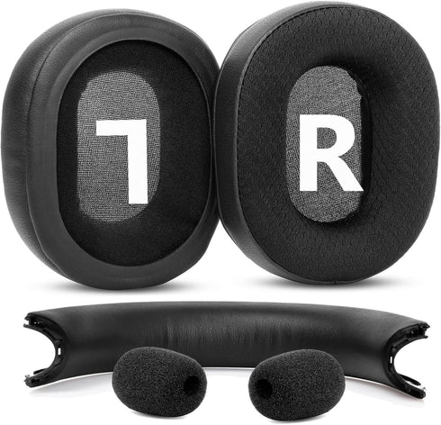 TaiZiChangQin Ear Pads Headband Replacement Compatible with Microsoft Xbox Wireless Stereo Headset 20th Anniversary