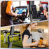 Masansan 360 4.7-7 Inch Gym Phone Holder Rotation Golf Cart Phone Mount Magnet Phone Holder for Gym Fit Smartphone Gym
