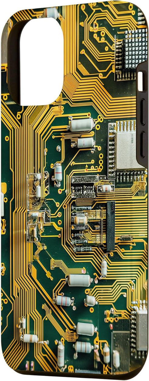 iPhone 13 Pro Max Electric Components and Circuits Case