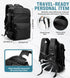 Backpack Backpacks 18x14x8 inches Daypack,Black BOXSAM Large Vacuum Travel with Pump for Women, Personal Item Carry on
