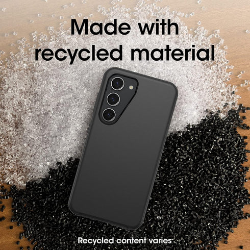 OtterBox S23+ Symmetry Galaxy Series Case - Single Unit Ships in Polybag, Ideal for Business Customers - BLACK
