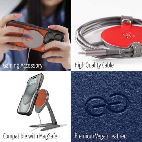Dreem 17/16/15/14/13/12 Empower Magnetic Wireless Charger Pad Compatible with MagSafe for iPhone & Qi-Certified Devices