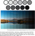 JJC 67mm ND Filter ND2-2000 VND Variable Neutral Density Adjustable Fader for Sony FE 24mm f1.4, FE 20mm f1.8 G, Sigma