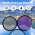 Wokyo 67mm 3 Set UV/CPL/FLD Lens Filter Kit with Portable Travel Storage Case, Pcs Multi-Coated HD Optical Glass Camera