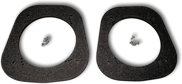1 Pair - 5.25 5.25" Rear Door Speaker Adapters Compatible with 1996-2002 4Runner - SPKBRK009