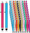 Exclaith 100 Pieces Stylus Pen for Touchscreen Universal Capacitive Touch Screen Pens Mesh