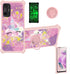 jioeuinly Vortex ZG65H Case for Vortex ZG65 / ZG65 PRO, with Tempered Glass Screen Protector, Ring Support, Gold Glitter