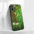 Compatible with iPhone 15 Pro Max Case, Farm Garden with Sunflowers by Gustav Klimt Phone Case for Women Girls, Slim Shockproof Protective Phone Cover for Men Boys