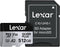 Lexar 512GB Professional Silver Plus microSDXC Memory Card w/SD Adapter, UHS-I, C10, U3, V30, Full-HD & 4K Video