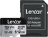 Lexar 512GB Professional Silver Plus microSDXC Memory Card w/SD Adapter, UHS-I, C10, U3, V30, Full-HD & 4K Video