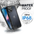 BEASTEK iPhone 14 Waterproof Case, Underwater Shockproof Dustproof Case, FSN Series with Built-in Screen Protector with Protective Clear Back Cover, for Apple iPhone 14 (6.1'') (Blue)