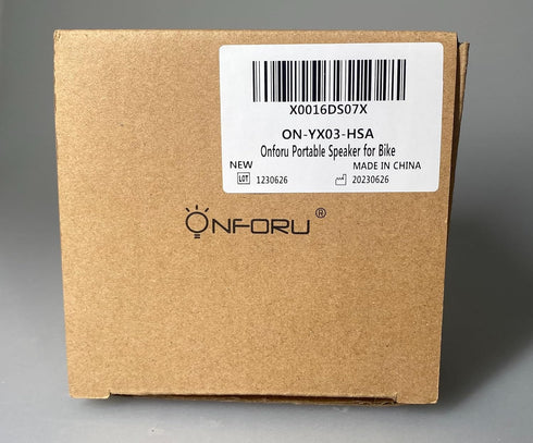 Onforu Portable Bluetooth Speaker for Bike, IP65 Waterproof & Dustproof Mini Outdoor Speaker, Bluetooth 5.0, 10h Play