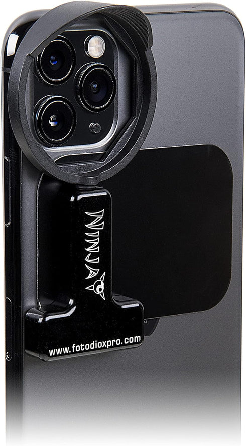 Ninja Lens Hood Kit - Creative Universal & Magnetic Accessories for Smartphones with 55mm Lens Hood