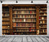 BELECO 8x6ft L-0003 Fabric Vintage Bookshelf Backdrop Books Antique Book Racks Old Library Phtography Backdrop