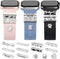 JR.DM 13 Pieces Silver Watch Band Charms - Decorative Rings Loops & Classic Clasp for Apple Watch Accessories