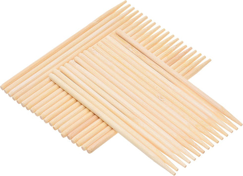 Kare & Kind 100 PCS Bamboo Stylus for Scratch Art - Engraving Tool for Arts, Crafts, DIY Items