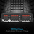 Pyle 4-Zone Channel Speaker Switch Selector - Premium Switch Box Hub for Multi-Channel High Powered Stereo Amp, 4 Pairs