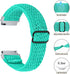 RuenTech 2 Pack Elastic Bands Compatible for OYV TGW008/Kuizil T70 Smart Watch Band, Adjustable Nylon Straps Replacement Wristbands for Kuizil T70 Smartwatch