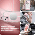 TIESZEN Magnetic Case for iPhone 15, Built-in 9H HD Tempered Glass Screen Protector, Dustproof Design